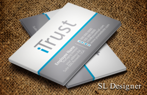 Visitenkarten-Design von SL Designer für iTrust AG | Design: #7862689