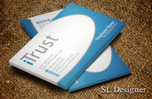 Visitenkarten-Design von SL Designer für iTrust AG | Design: #7862697