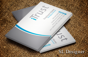 Visitenkarten-Design von SL Designer für iTrust AG | Design: #7862700