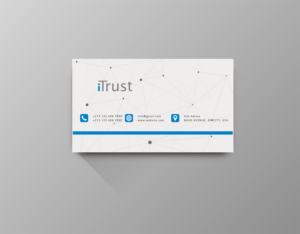 Business Card Design by youcef3azoug for iTrust AG | Design #7941487