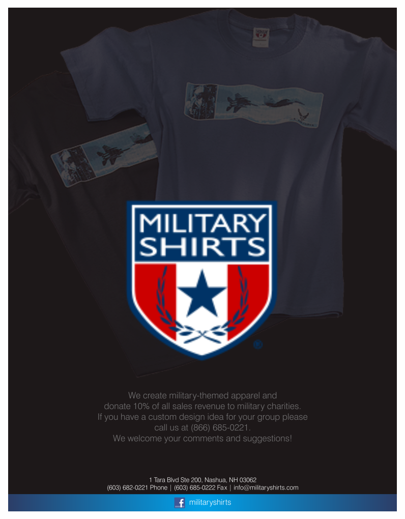 Flyer Design by barinix for Military Shirts | Design #1946955