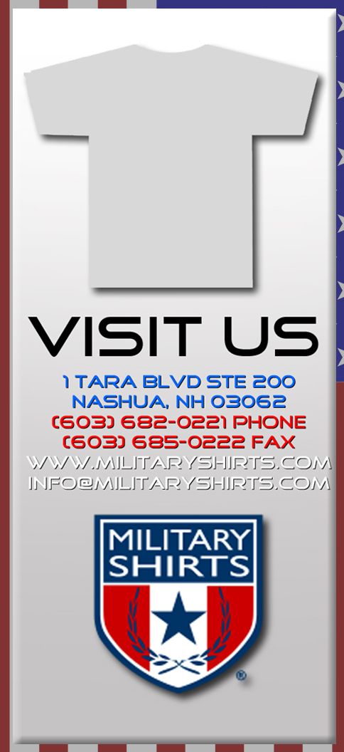 Flyer Design by -mch- for Military Shirts | Design #1955453