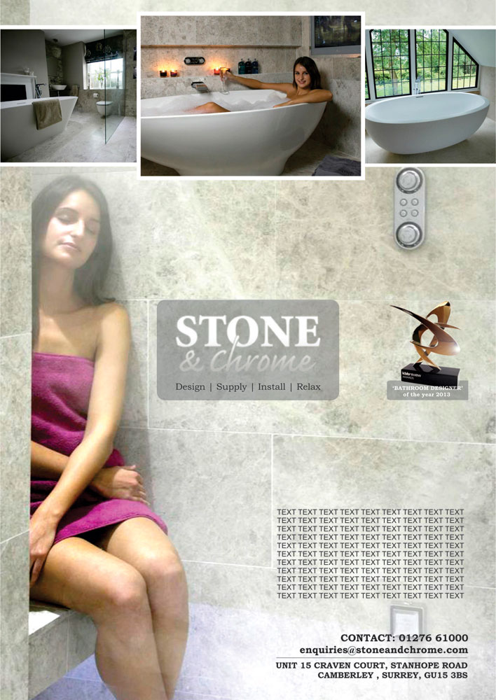 Diseño Publicitario por koushikkora para Stone   &  Chrome | Diseño #1951652