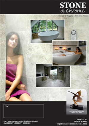 Advertisement Design by koushikkora for Stone   &  Chrome | Design: #1951739