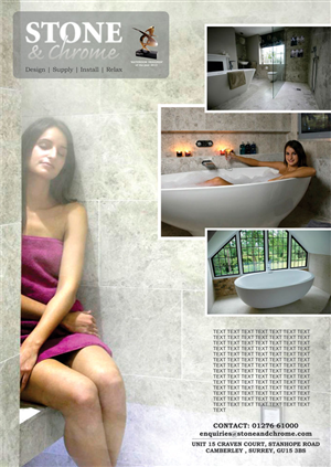 Design Publicitaire par koushikkora pour Stone   &  Chrome | Design #1951741