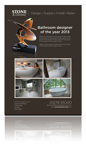 Design Publicitaire par jgeoinbox pour Stone   &  Chrome | Design : #1940846