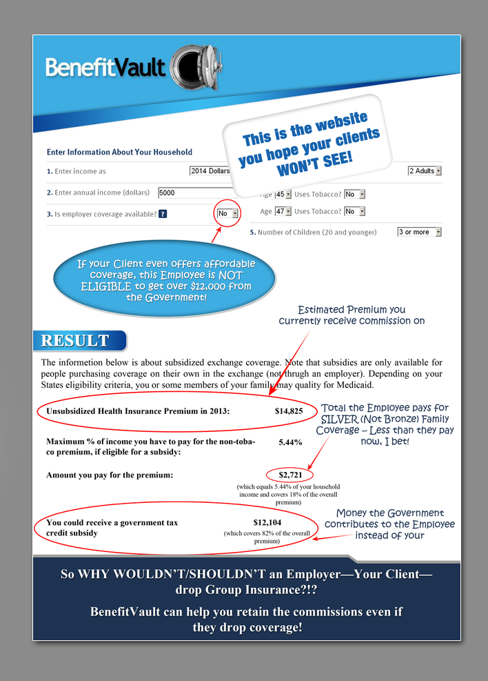 Flyer Design by ESolz Technologies for BenefitVault | Design #1962998