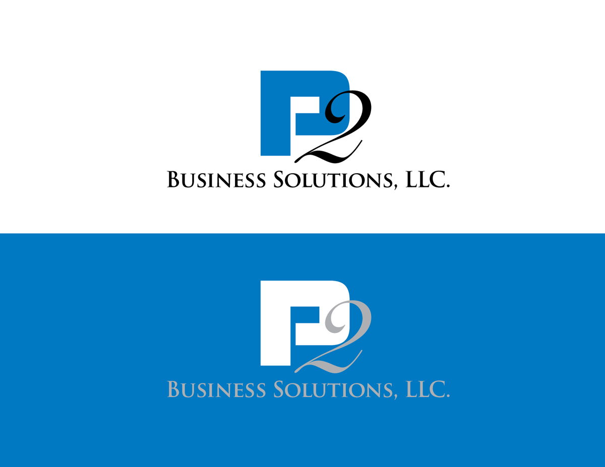 Logo Design by Black n White Concept for P2 Business Solutions, LLC. | Design #7881929