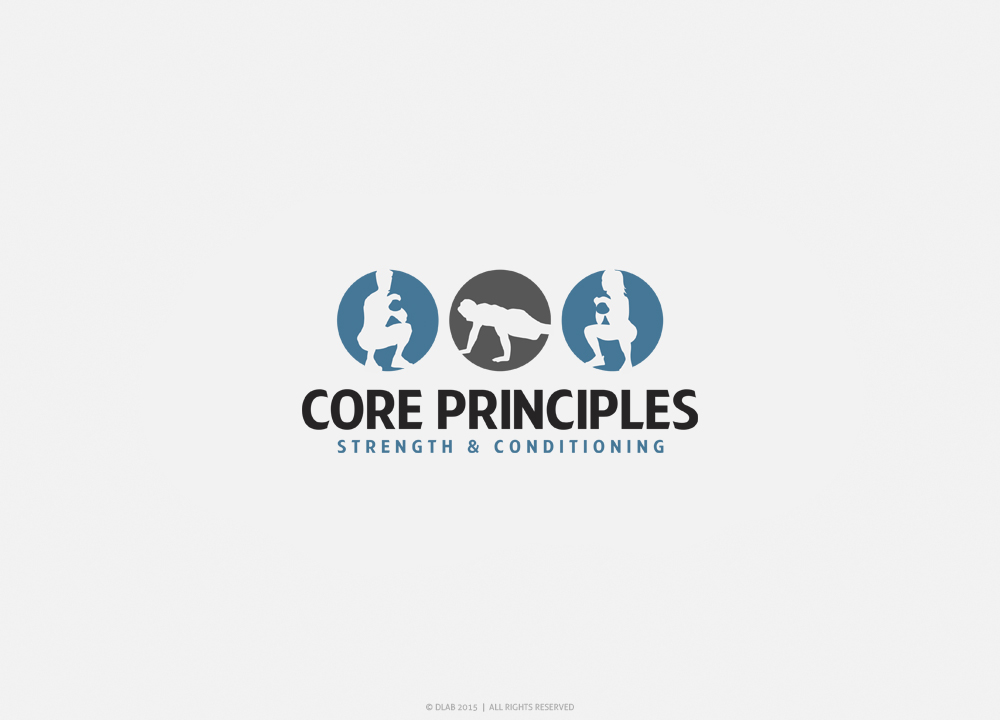Logo Design by DLab™ for Core Principles Strength & Conditioning | Design #7999100
