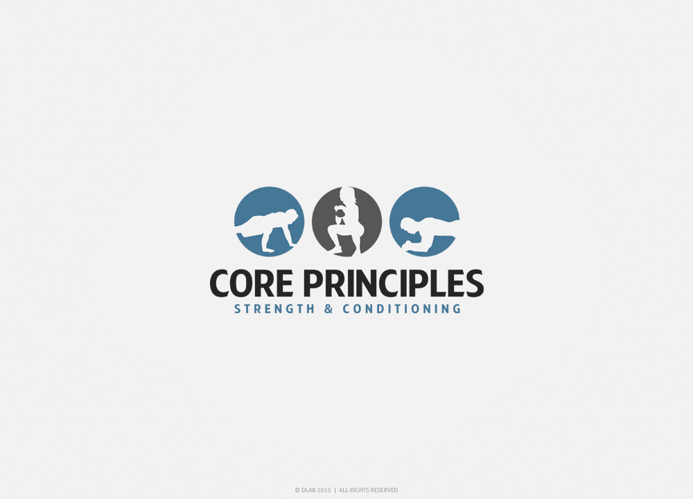Logo Design by DLab™ for Core Principles Strength & Conditioning | Design #8006617