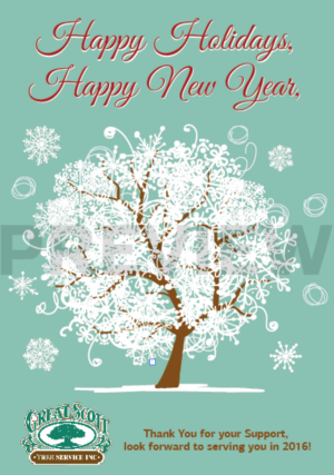 Card Design by Alaya for Great Scott Tree Service, Inc.  | Design: #7884832
