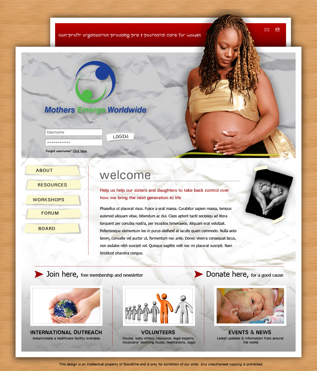 Diseño Web por BrandOne para MEW Worldwide LLC | Diseño #13218