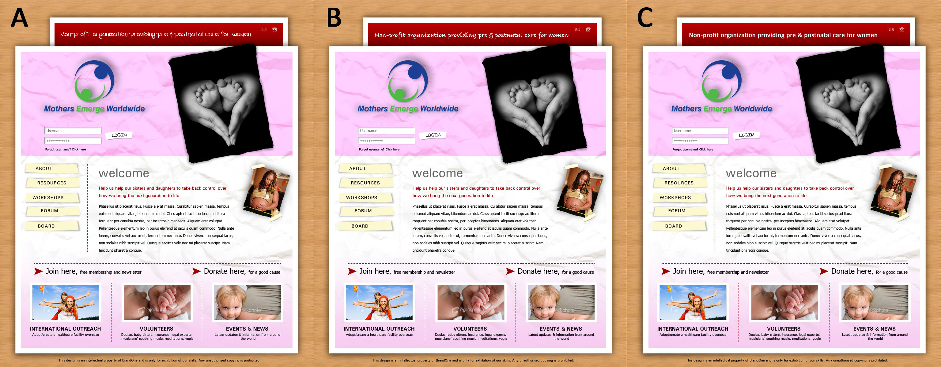 Web Design by BrandOne for MEW Worldwide LLC | Design: #13872