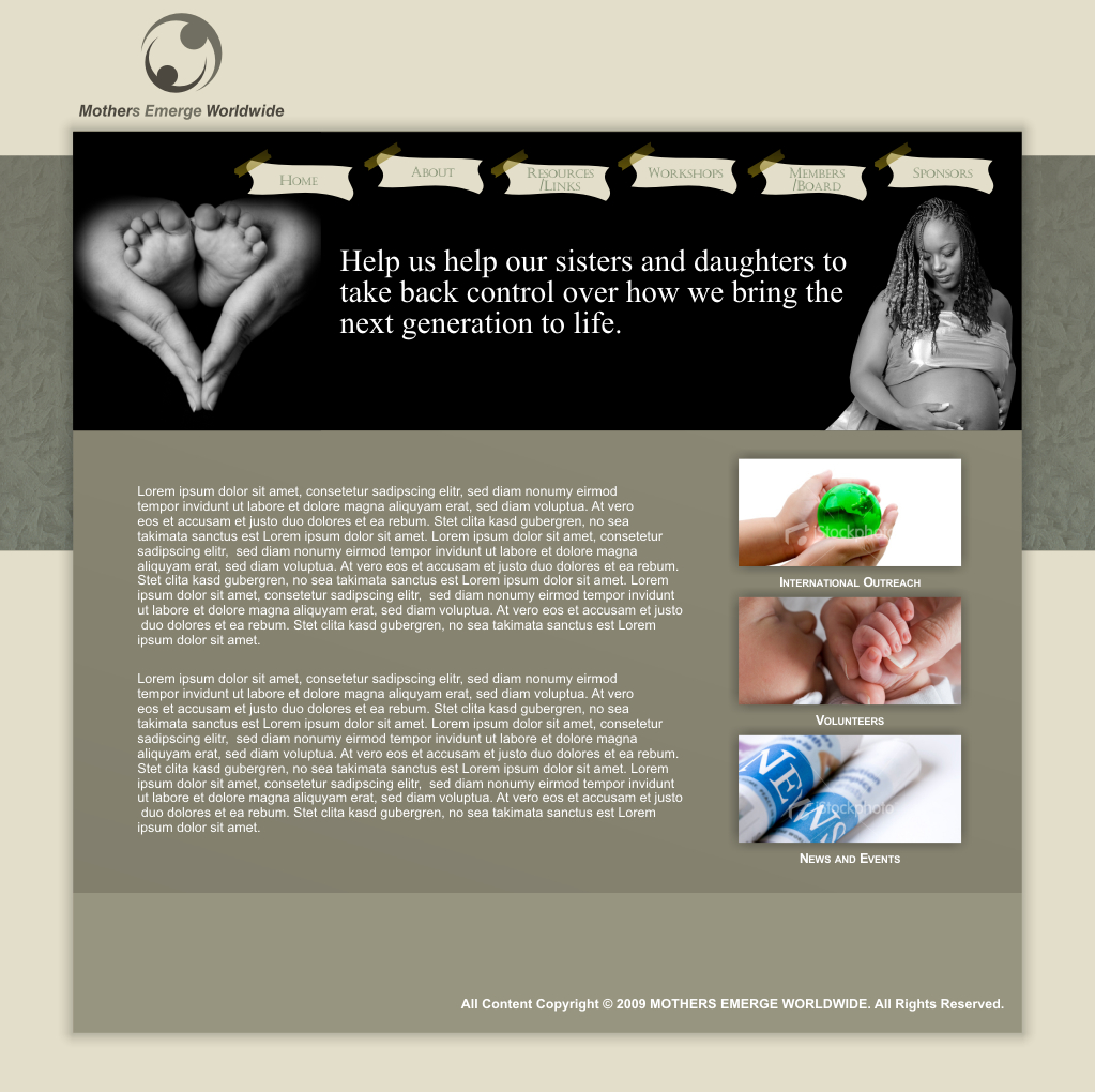 Web Design by SiddKidd for MEW Worldwide LLC | Design #15306