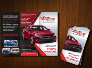 Design de Flyer par creative.bugs pour CAMBRIDGE TOYOTA | Design : #7925911