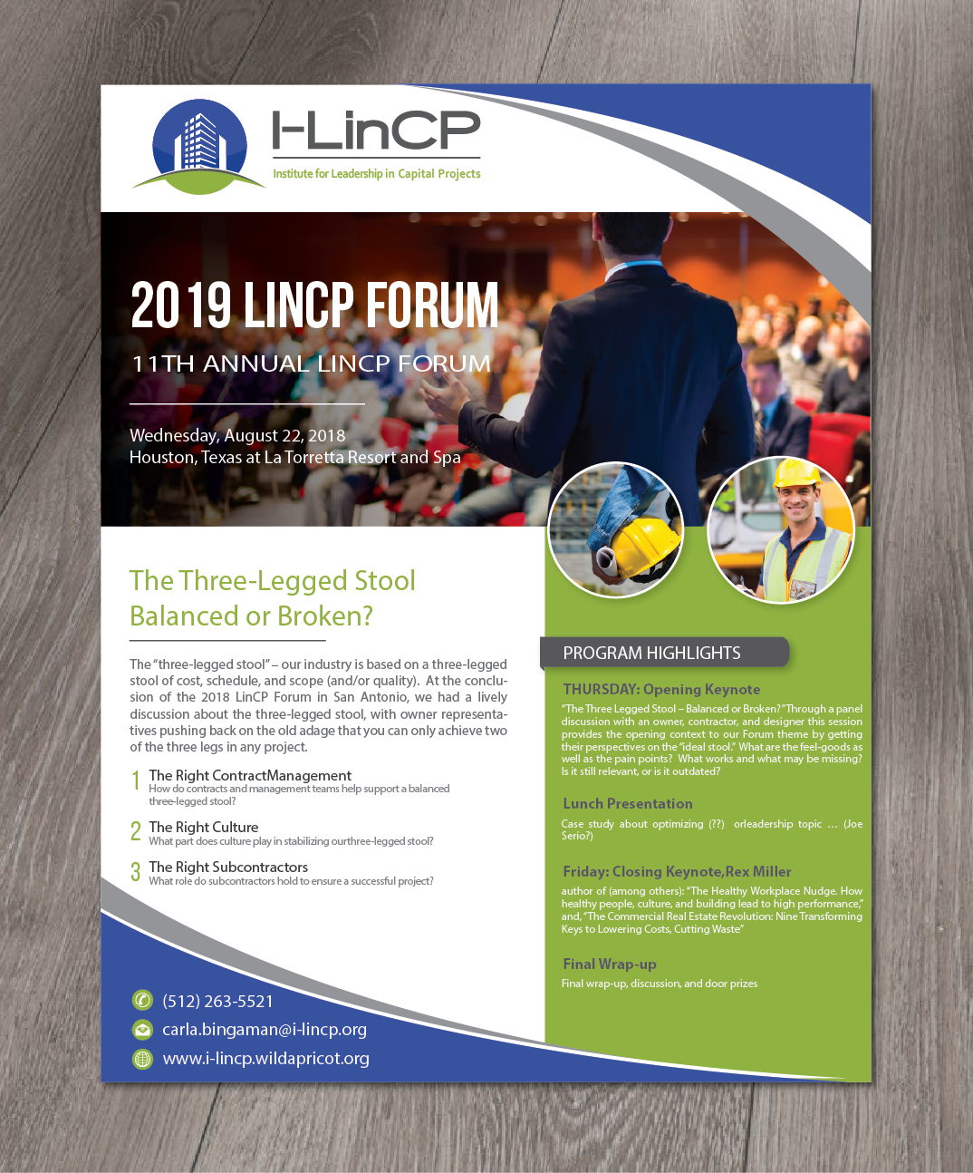 Diseño de Flyer por alex989 para I-LinCP | Diseño #19484966