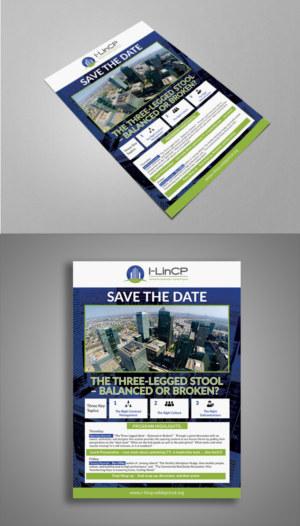 11th Annual LinCP Forum Flyer - Save the Date | Flyer-Design von ecorokerz