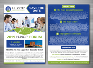 11th Annual LinCP Forum Flyer - Save the Date | Flyer-Design von TSU Creations