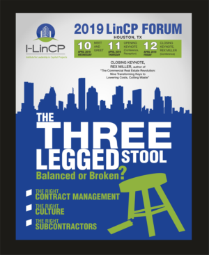 11th Annual LinCP Forum Flyer - Save the Date | Diseño de Flyer por Fine Graphics House
