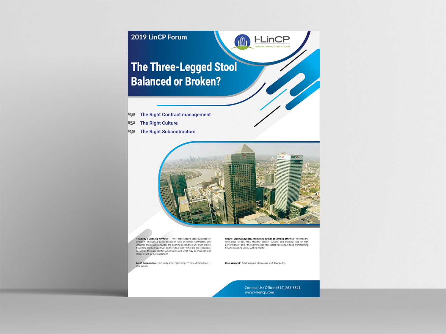 Diseño de Flyer por sabbirhossain230 para I-LinCP | Diseño #19497414