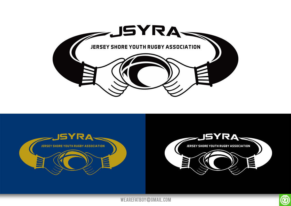 Logo Design by Fatboy Graphic for Jersey Shore Youth Rugby Association | Design #7864352
