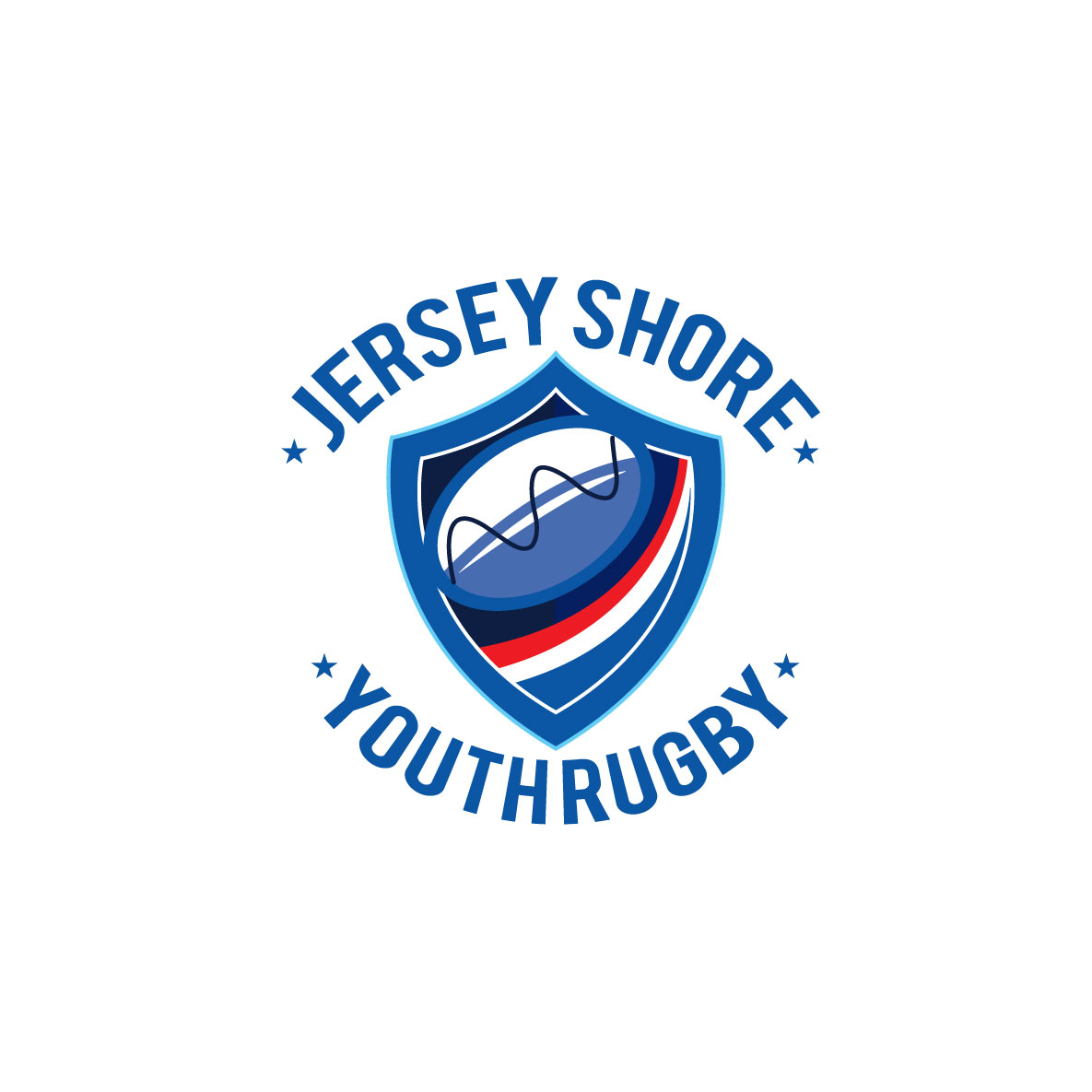Logo Design by creative.bugs for Jersey Shore Youth Rugby Association | Design #10120524