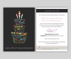 Invitation Design by Cut and Glue