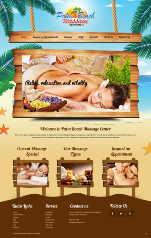 Web Design by pb for this project | Design: #7929621