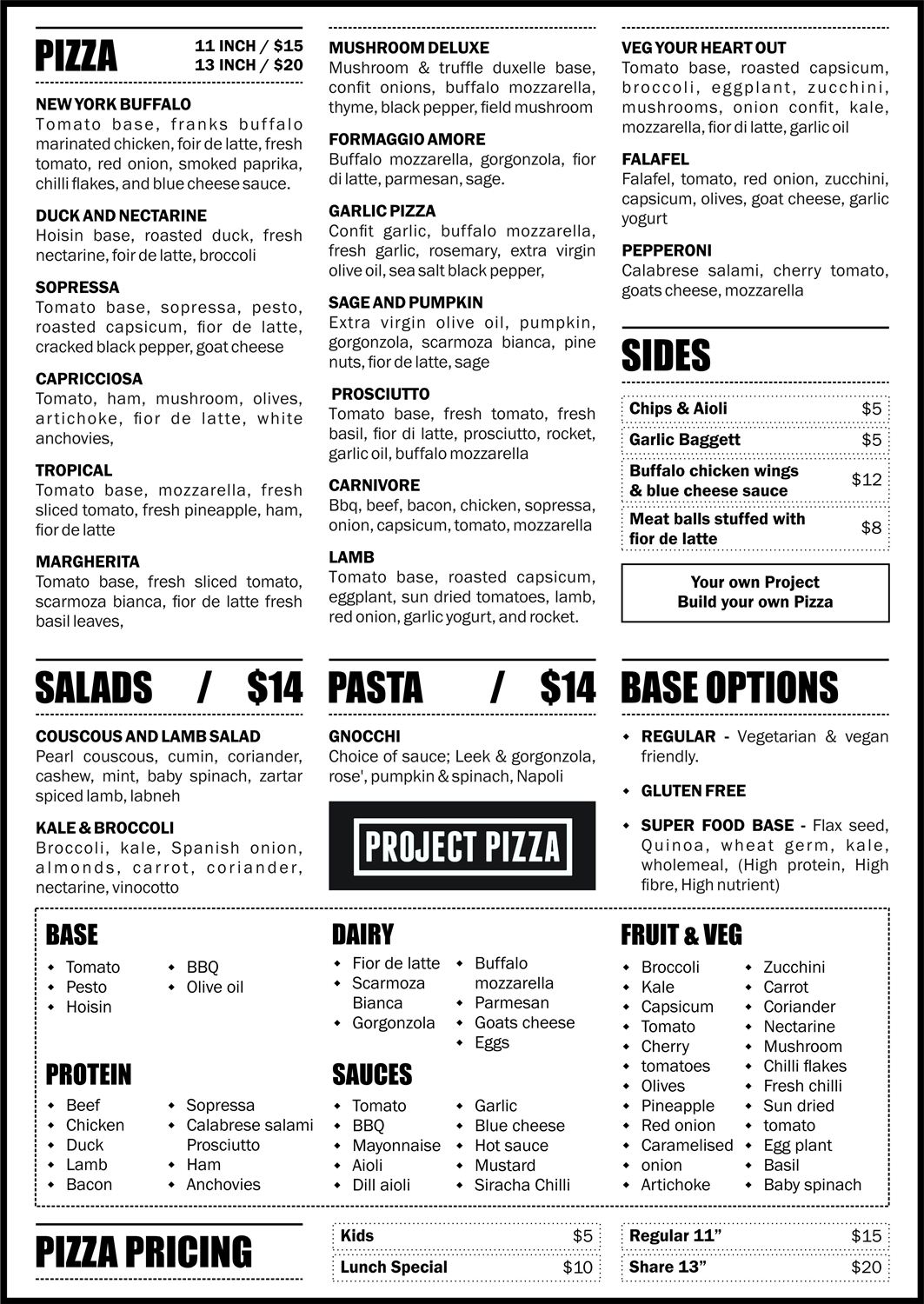 Menü-Design von Danang Prastiawan für dieses Projekt | Design #7870001