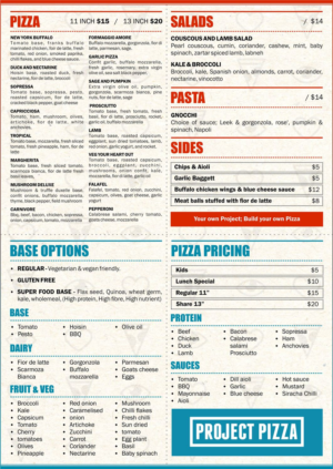 Menu Design by Danang Prastiawan for this project | Design: #7870998