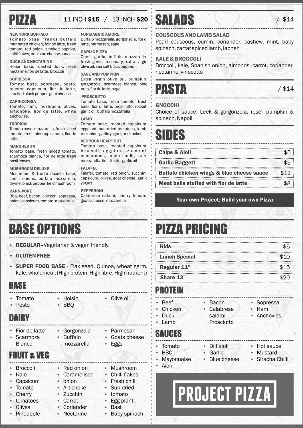 Menü-Design von Danang Prastiawan für dieses Projekt | Design #7871000