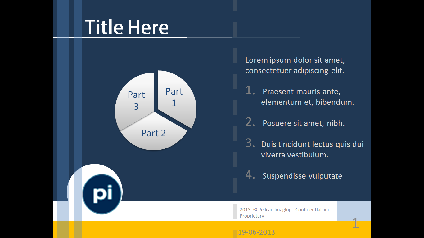 PowerPoint Design by Tanya for Pelican Imaging | Design #1962224