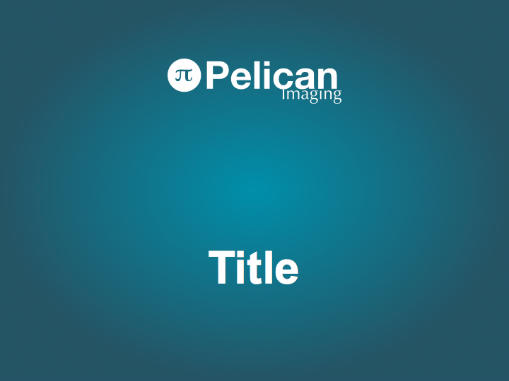 PowerPoint-Design von Barterczyks für Pelican Imaging | Design #1943342