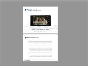 PowerPoint Design by Nila for Pelican Imaging | Design: #1959263
