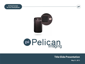 PowerPoint Design by sgarchdesign for Pelican Imaging | Design: #1964003