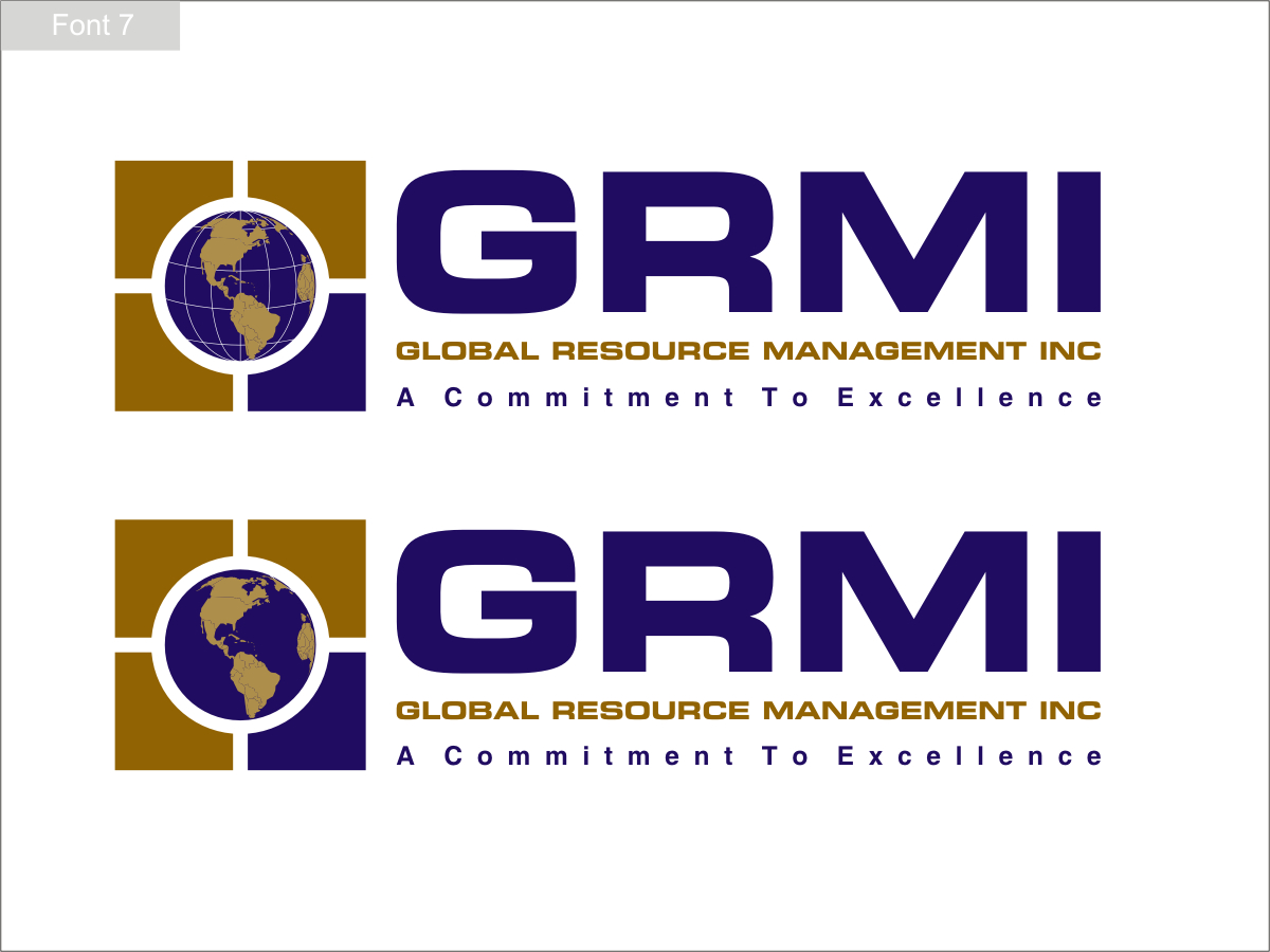 Logo Design by R16 for GLobal Resource Management Inc | Design #2625668