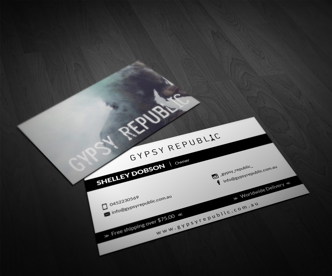 Business Card Design by Pointless Pixels India for Gypsy Republic | Design #7876525