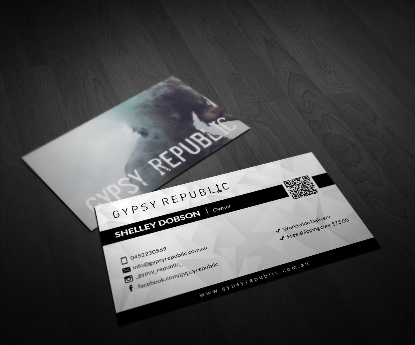 Business Card Design by Pointless Pixels India for Gypsy Republic | Design #7876549