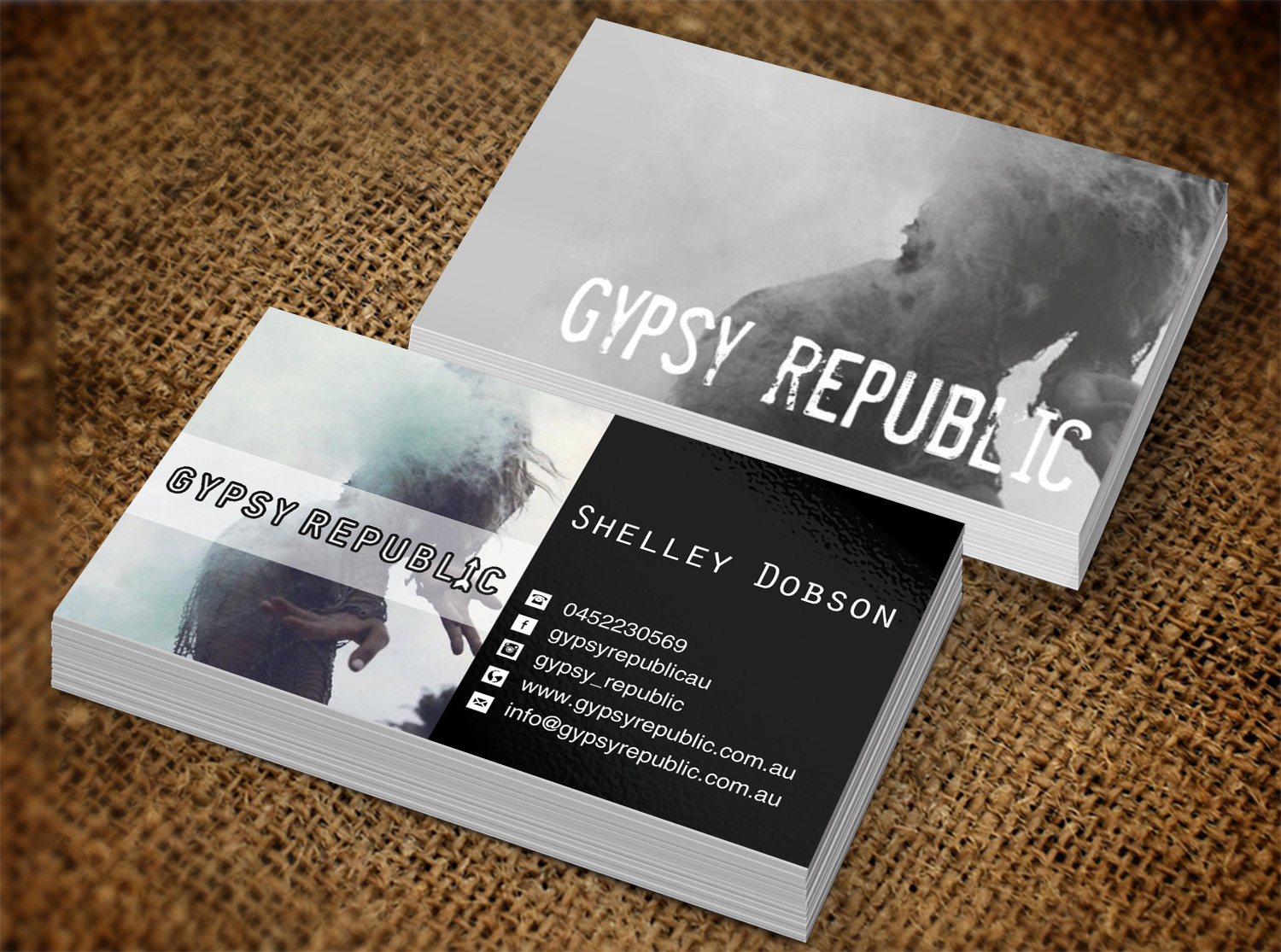 Business Card Design by Lanka Ama for Gypsy Republic | Design #7874457
