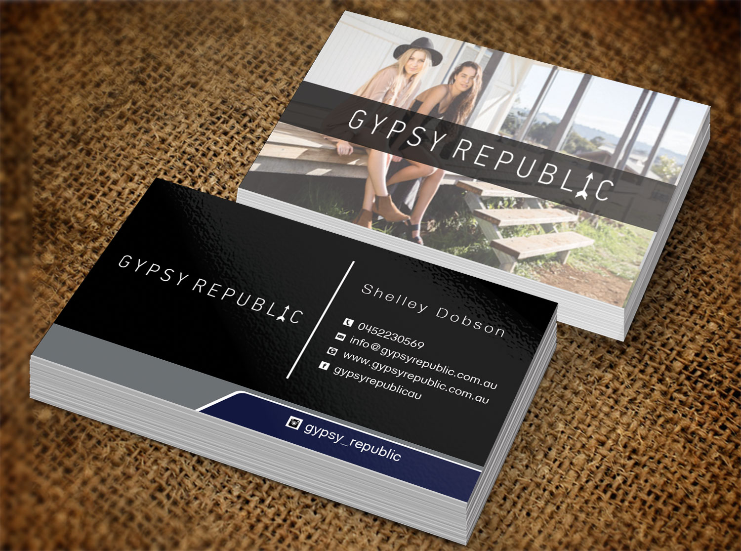 Business Card Design by Lanka Ama for Gypsy Republic | Design #7874464
