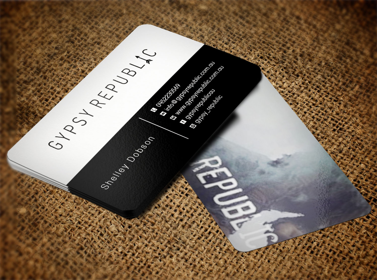 Business Card Design by Lanka Ama for Gypsy Republic | Design #7874468