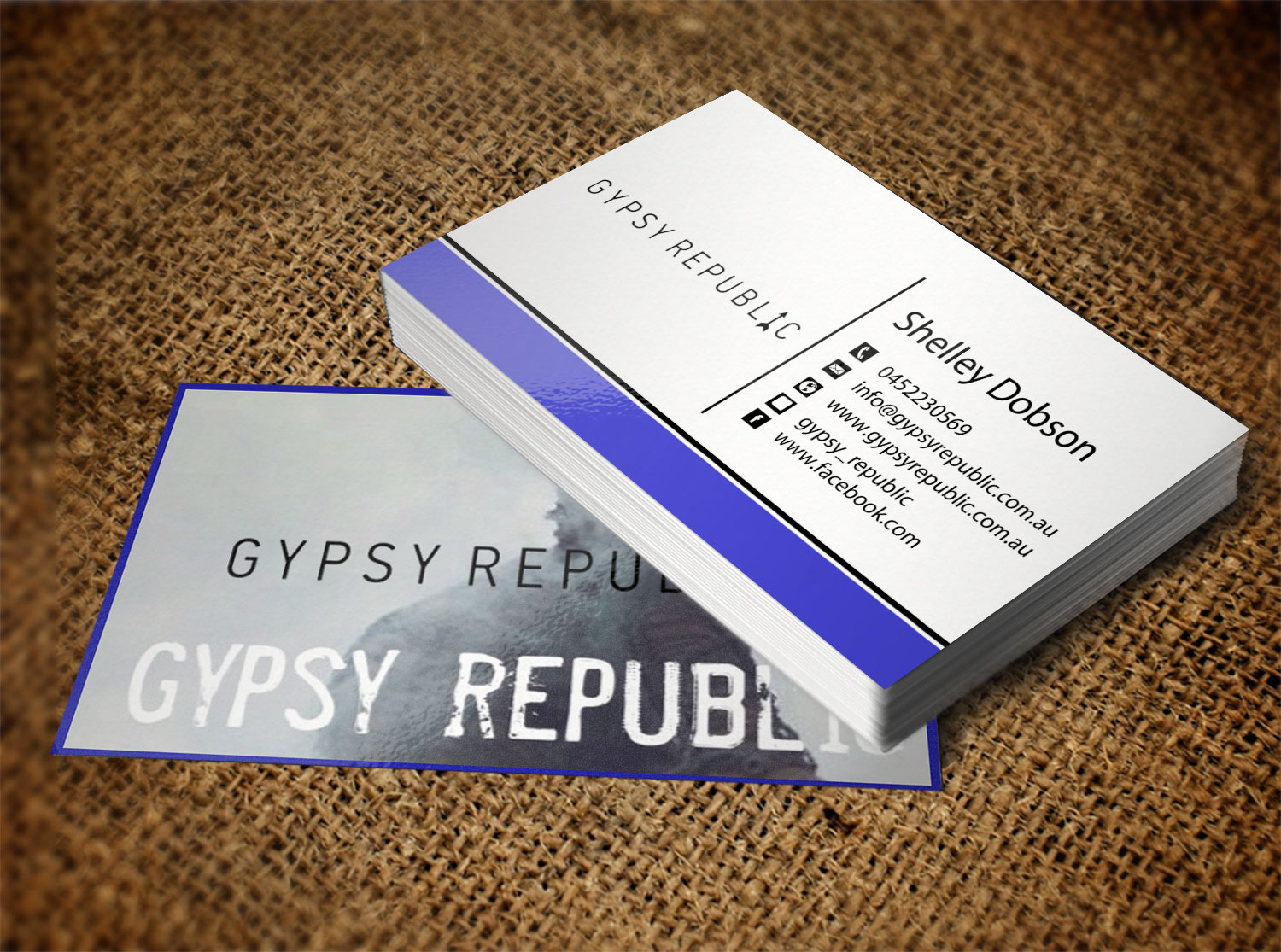 Business Card Design by Lanka Ama for Gypsy Republic | Design #7874479