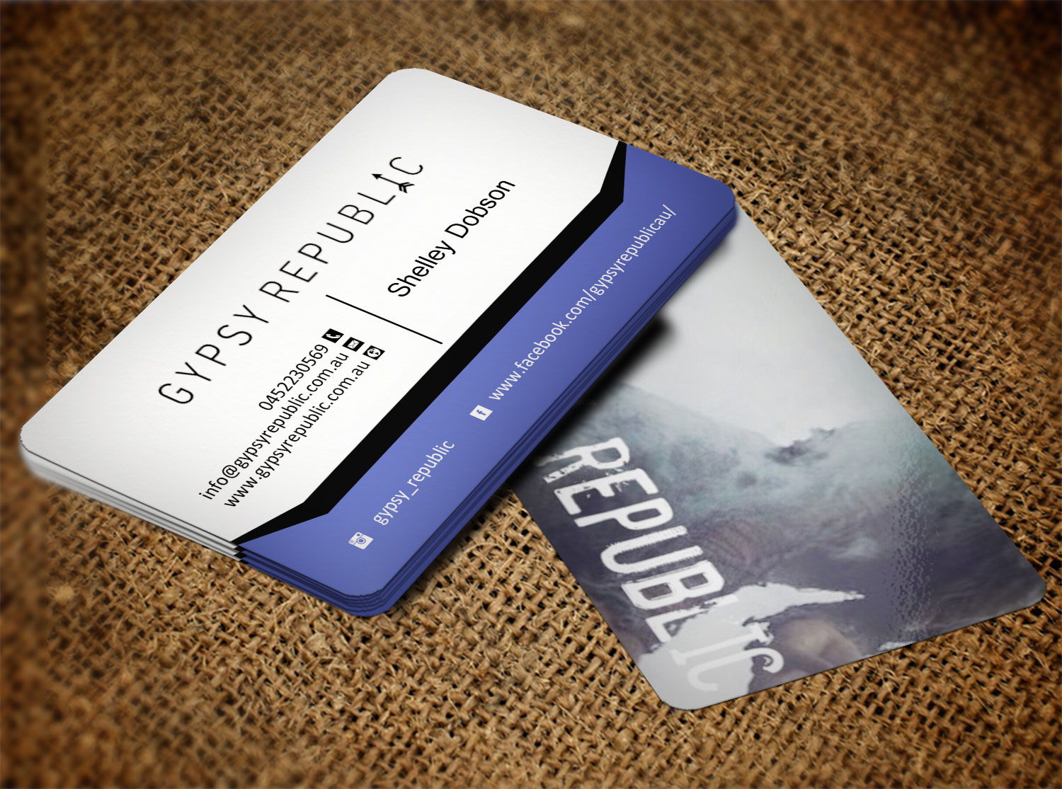 Business Card Design by Lanka Ama for Gypsy Republic | Design #7874481