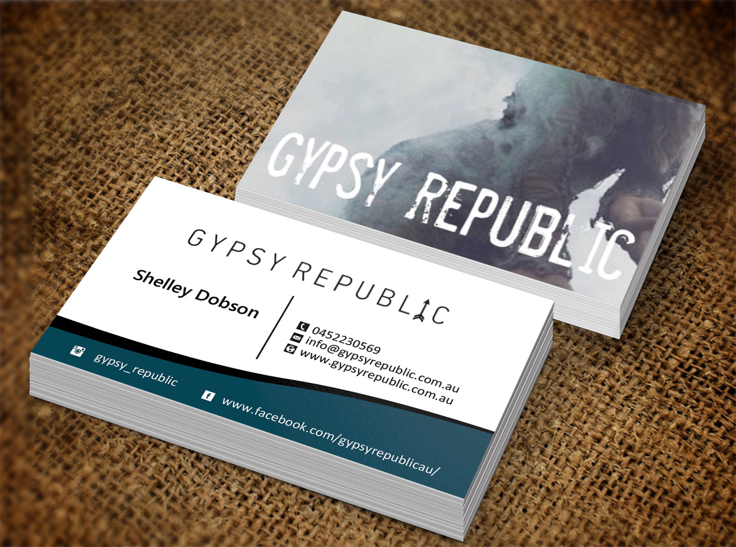 Business Card Design by Lanka Ama for Gypsy Republic | Design #7874486