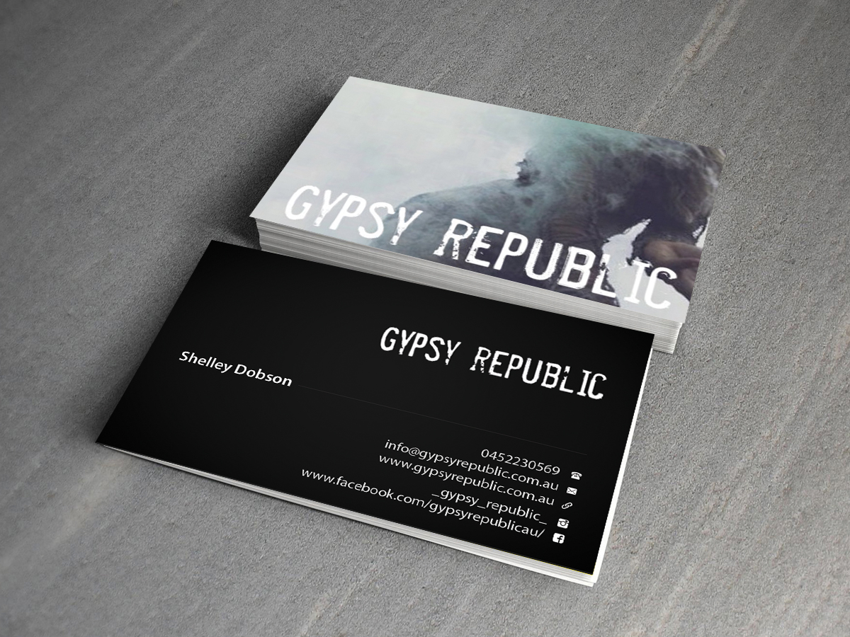 Business Card Design by Creations Box 2015 for Gypsy Republic | Design #7878844