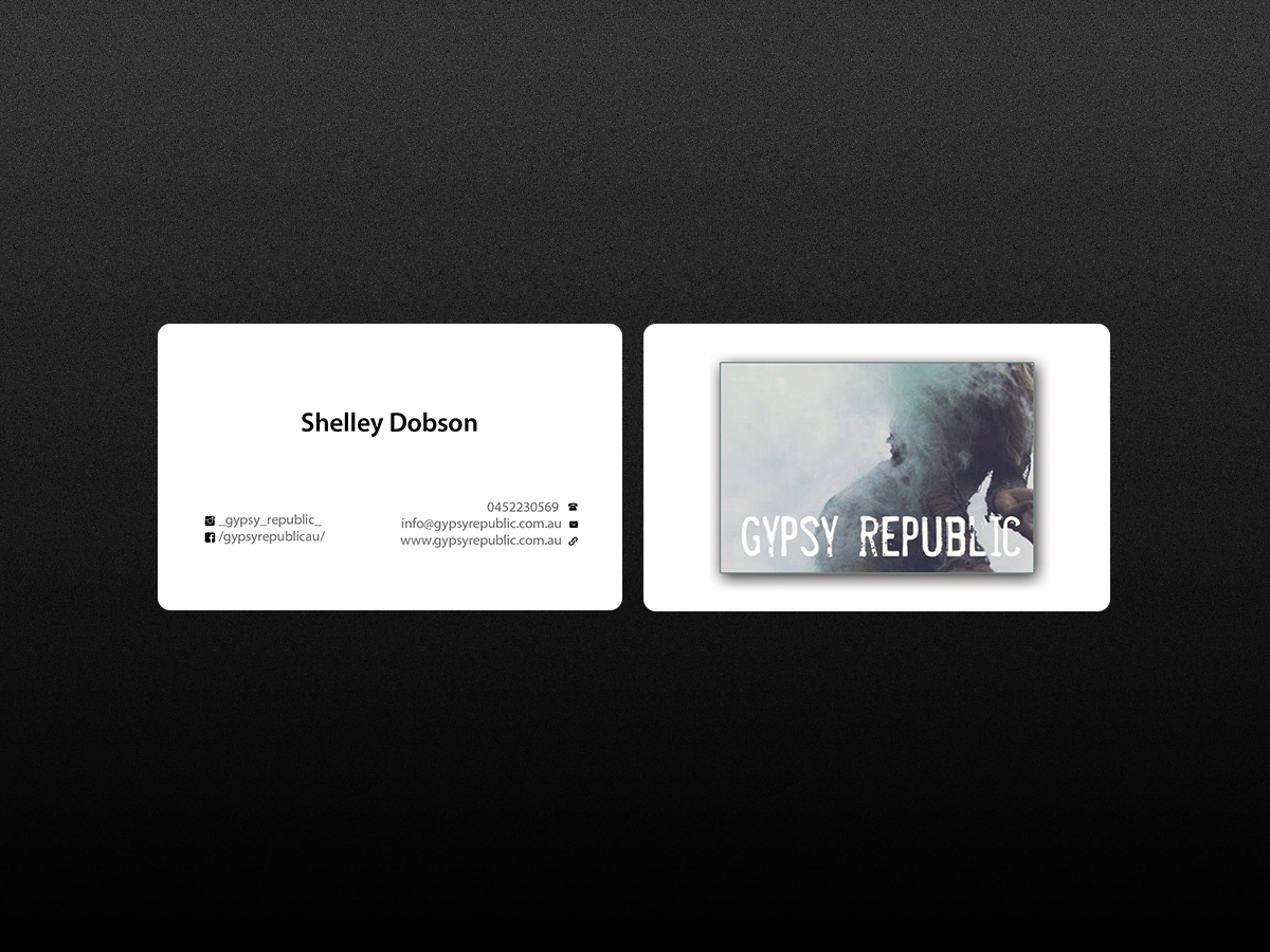 Business Card Design by Creations Box 2015 for Gypsy Republic | Design #7878847