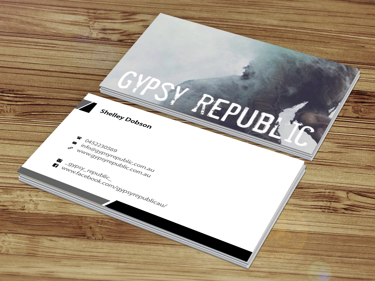 Business Card Design by Creations Box 2015 for Gypsy Republic | Design #7878851