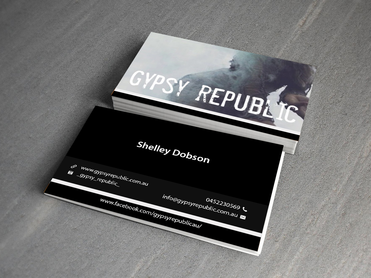 Business Card Design by Creations Box 2015 for Gypsy Republic | Design #7878865