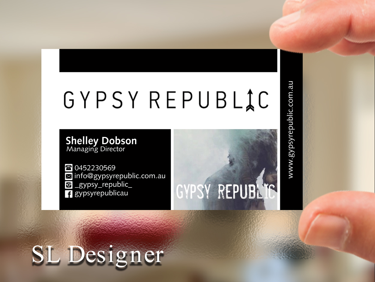 Business Card Design by SL Designer for Gypsy Republic | Design #7873149