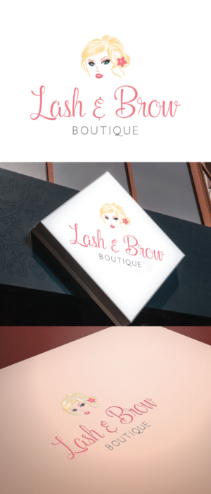 Lash & Brow Boutique | Logo Design by macadesign